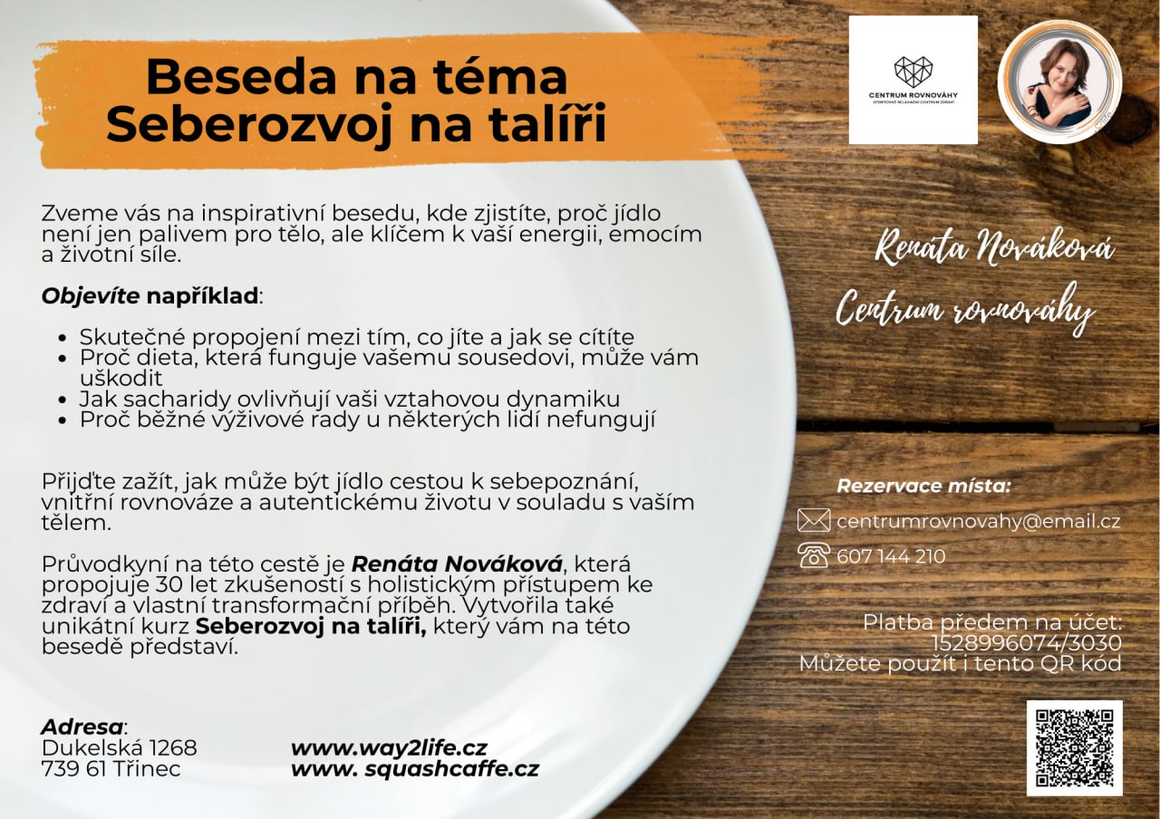 Beseda Seberozvoj na talíři